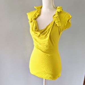 Butter by Nadia ruffle top, S